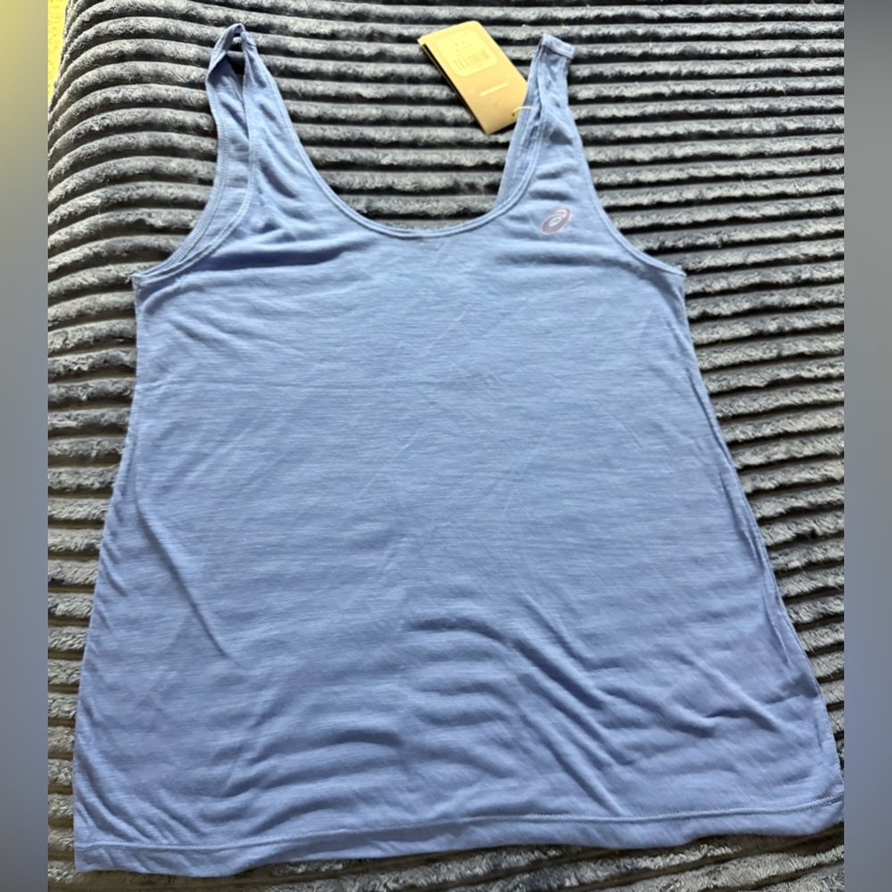Asics Blue Loose Tank